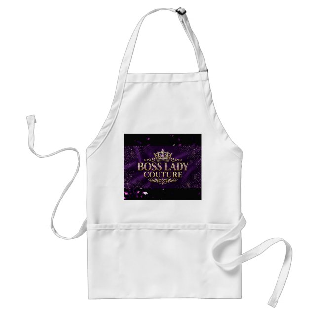 Avental Padrão Boss Lady Couture (Frente)