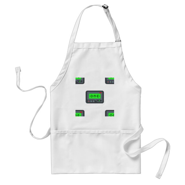 Avental pager emoji (Frente)