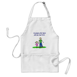 Avental Pai Little Girl Apron (loira)