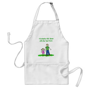 Avental Pai Little Girl Apron (loira)