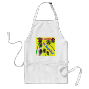 Avental "Palm Sky: EU AMO Los Angeles 2" Apron
