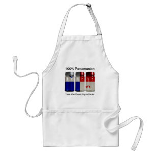 Avental Panamá Banner Spice Jars Apron
