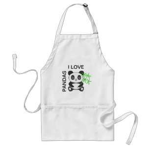 Avental Panda engraçada