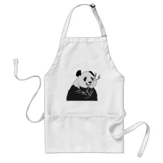 Avental Panda gigante