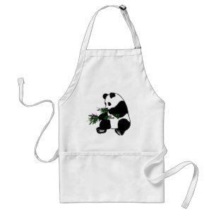 Avental Panda Gigante Come Bambu
