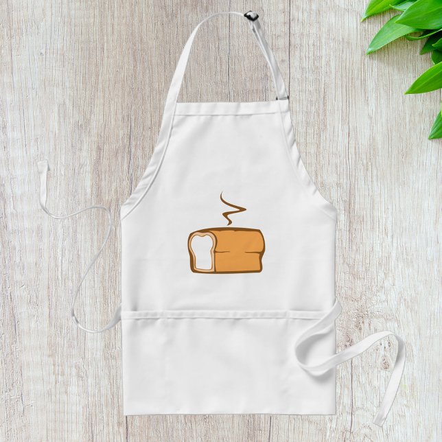 Avental Pão Fresco Recém-Assado Loaf Padaria Quente (Criador carregado)