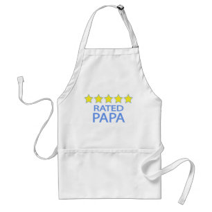 Avental Papai Cinco Estrelas