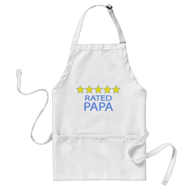 Avental Papai Cinco Estrelas (Frente)
