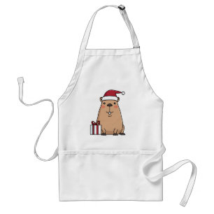 Avental Papais noeis Capybara Holiday