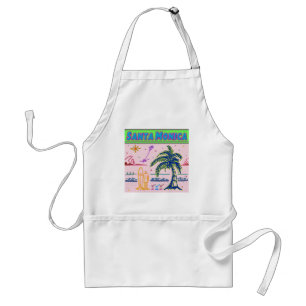 Avental "Papais noeis Monica" Surfer Beach Apron