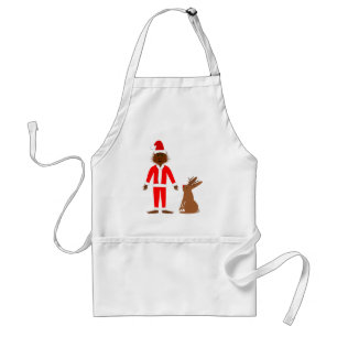 Avental Papais noeis Sasquatch e Jackalope Christmas
