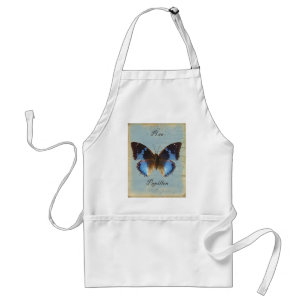 Avental Papillon bleu