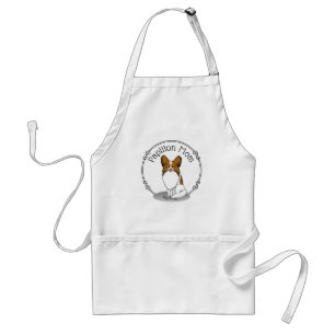 Avental Papillon Mãe Papillon Mamãe (branco e elegante) Ca