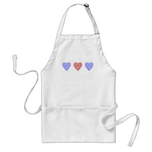 Avental Patriot Hearts Apron