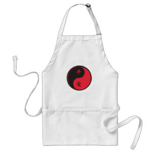 Avental Peace and Love Yinyang