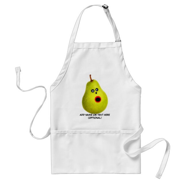 Avental Pear Engraçado (Frente)