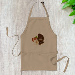 Avental Pedaços de chocolate Apron<br><div class="desc">Para quem ama chocolate,  que é a maioria de nós,  esta é a design perfeita. Pedaços de chocolate que parecem tão bons. Os pedaços de chocolate têm uma porca rachada ao lado deles. Este design de pedaços de chocolate parece excelente neste avental. Perfeito para si mesmo ou como presente</div>