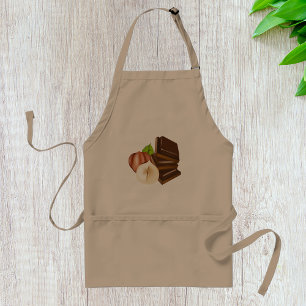 Avental Pedaços de chocolate Apron