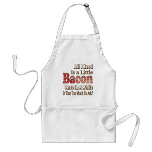 Avental Pedindo Bacon