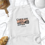 Avental Peguem-No Na Cotação Flipside Spatula<br><div class="desc">Pega-Te No Flipside Spatula,  Citação Adulto. Um avental de chef bonito com uma citação engraçada de humor de cozinhar. Personalize este design de humor de cozinheiro personalizado com seu próprio nome ou texto.</div>