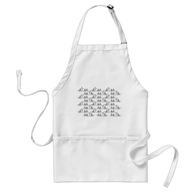Avental Penguin Icebergy Party Apron (Frente)