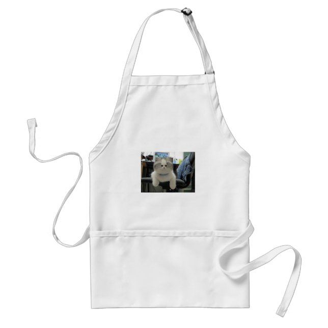 Avental Pequeno Gato Face Apron (Frente)