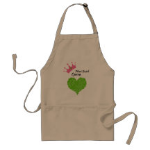 Avental Personalizado à Base de Plantas  Avental V