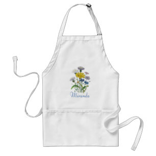 Avental personalizado dos Cornflowers
