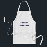 Avental Personalizado mais do que um motivo conquistador<br><div class="desc">APRON MOTIVACIONAL PERSONALIZADO motivacional na moda com o lembrete de que o amor Cristo por nós nos faz mais do que conquistadores. A design mostra o texto principal com a seguinte redação: MAIS QUE UM CONQUEROR, que é baseado em romanos 8:37. Há também um nome de espaço reservado, que é...</div>