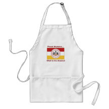 * PERSONALIZADO - "Orud Alumnus" Apron w/PMC Flag