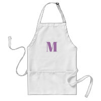 Personalizar branco lilático lavanda inicial monog