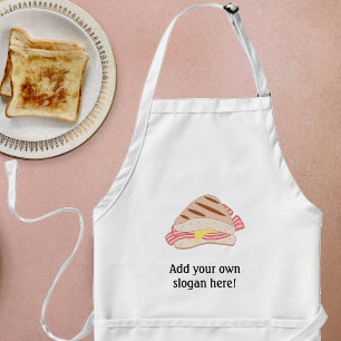 Avental Personalizar este gráfico em Sandwich do Bacon
