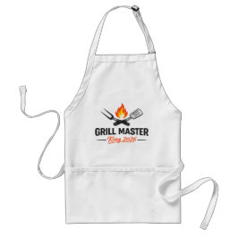 Avental Personalized Chef Apron with Name & Established 