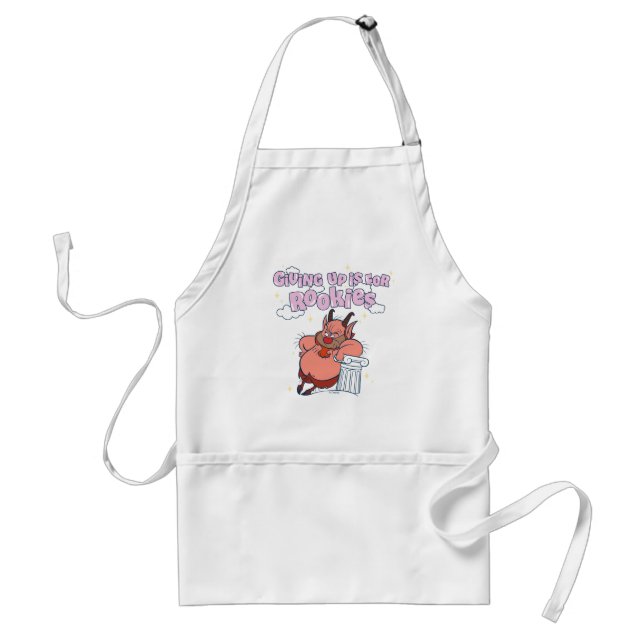 Avental Phil - Giving Up is for Rookies Adult Apron (Frente)