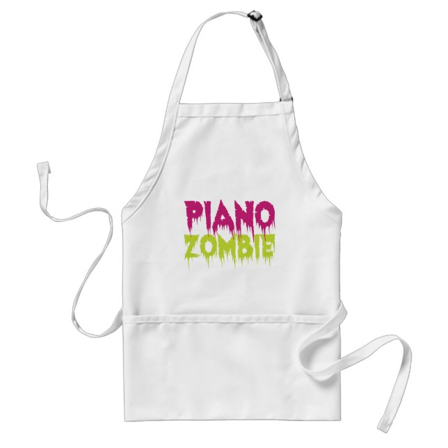 Avental Piano Zombie (Frente)