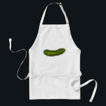 Avental Pickdie Verde-Grande Dill Crunchy<br><div class="desc">Apron apresenta uma ilustração original de um picles verde-estaladiço Kosher. Perfeito para o seu alimento favorito! Muitas ilustrações adicionais estão também disponíveis neste compro. Não vê o que está procurando? Precisa de ajuda para a personalização? Entre em contato com Rebecca para ter algo projetado para você!</div>