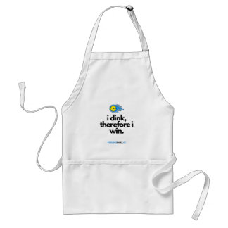 Avental Pickleball Apron: Eu bebo, logo existo!