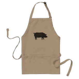 Avental Pig Silhouette