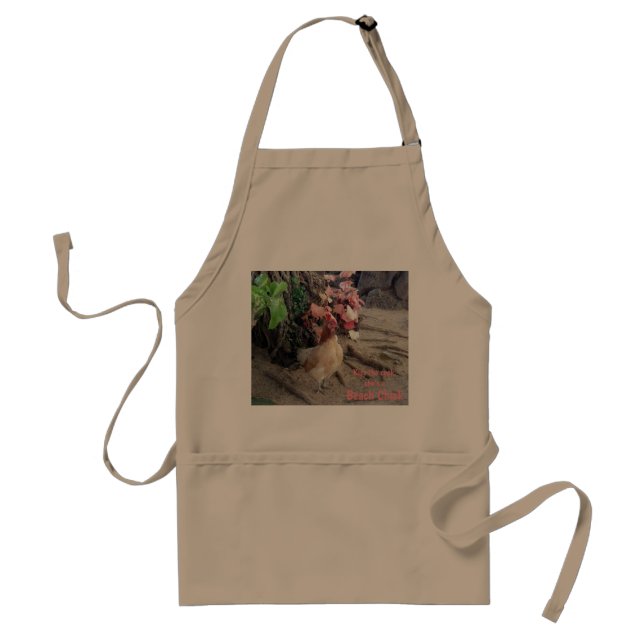 Avental Pintinho de praia (Frente)