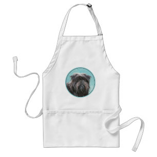 Avental Pintura de Affenpinscher - Arte de Cachorro Origin