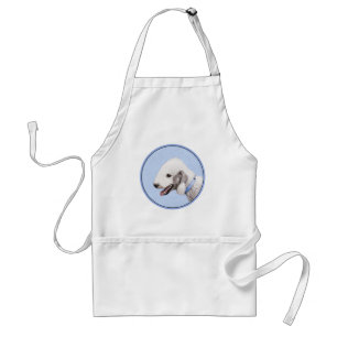 Avental Pintura de Bedlington Terrier - Arte de Cachorro O