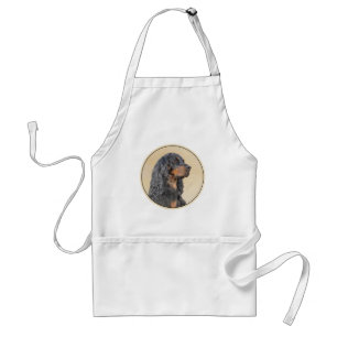 Avental Pintura de Gordon Setter - Arte de Cachorro Origin