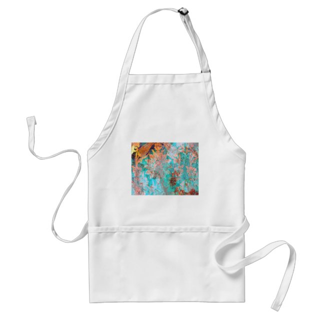 Avental Pintura Floral (Frente)