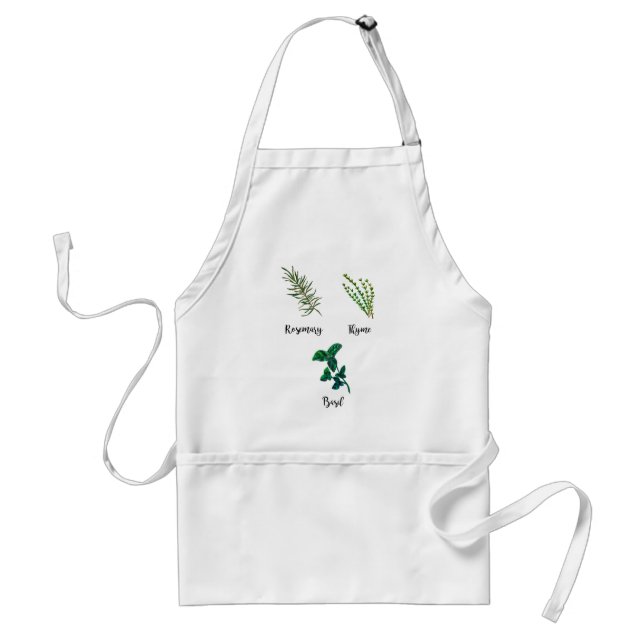 Avental Pintura Herb Garden (Frente)