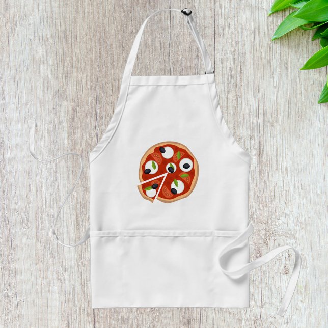 Avental Pizza de Mozzarella com Tomate e Manjericão (Criador carregado)