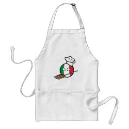 Avental Pizza do fazer de Polandball - de Italyball