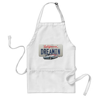 Avental Placa de Califórnia dreamin-Camaro2