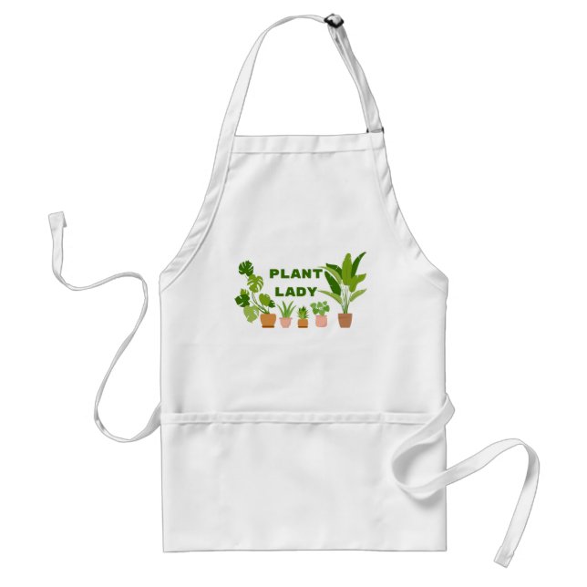 Avental Plant Lady Apron | Presente para plantações (Frente)