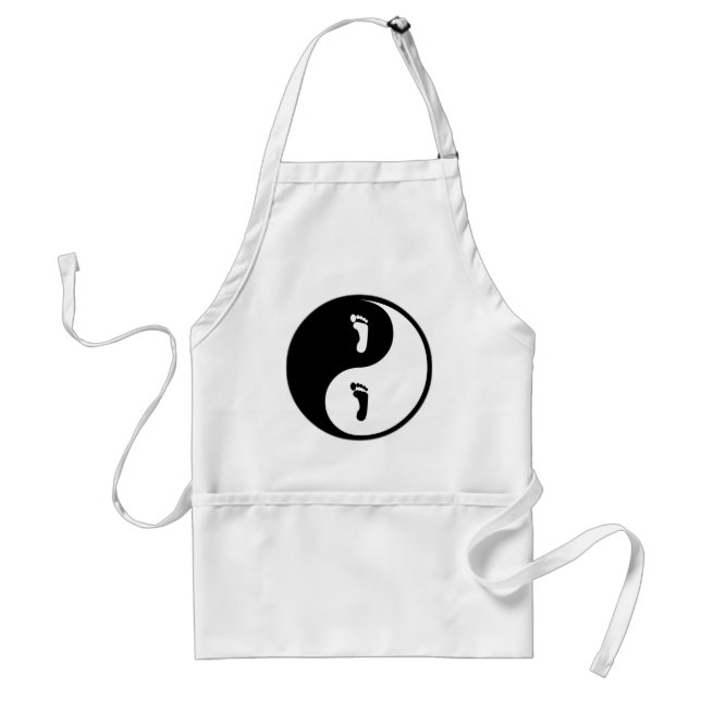 Avental Podiatry de Yin Yang (Frente)