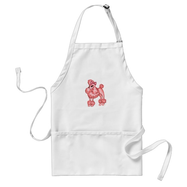 Avental Poodle Retro Apron (Frente)
